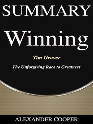 cover image of Summary of Winning